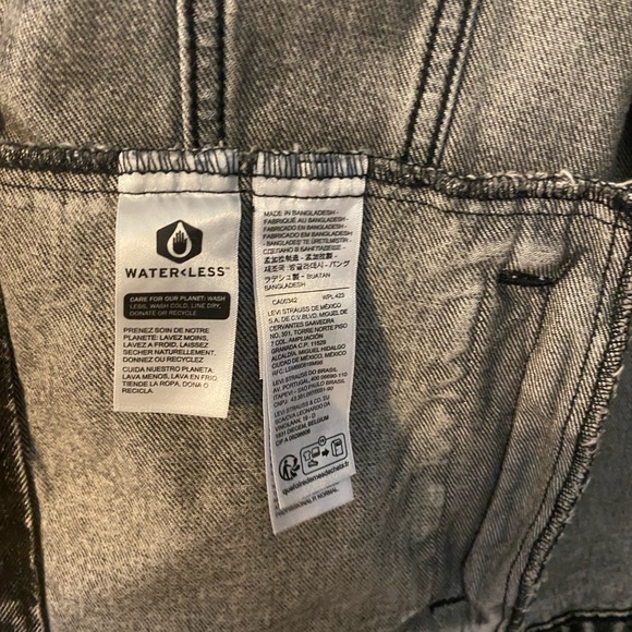 Levi's Gray Denim Jacket - Picture 5 of 9